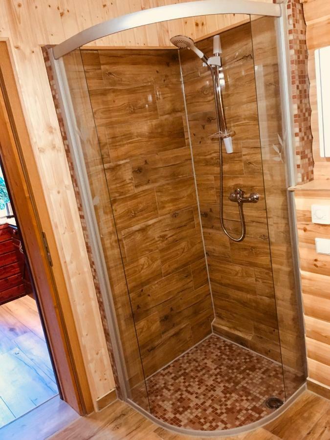 Holzhaus Trollbluemchen Am Wald Und See Neuruppin Exteriér fotografie