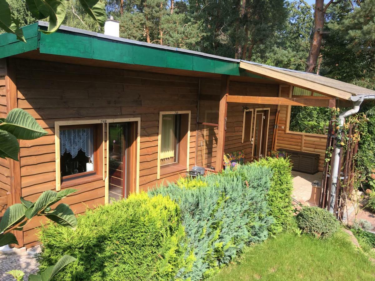 Holzhaus Trollbluemchen Am Wald Und See Neuruppin Exteriér fotografie